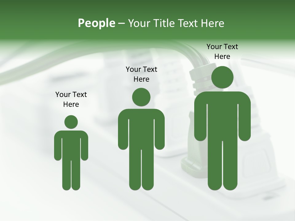 Bar Green Protection PowerPoint Template