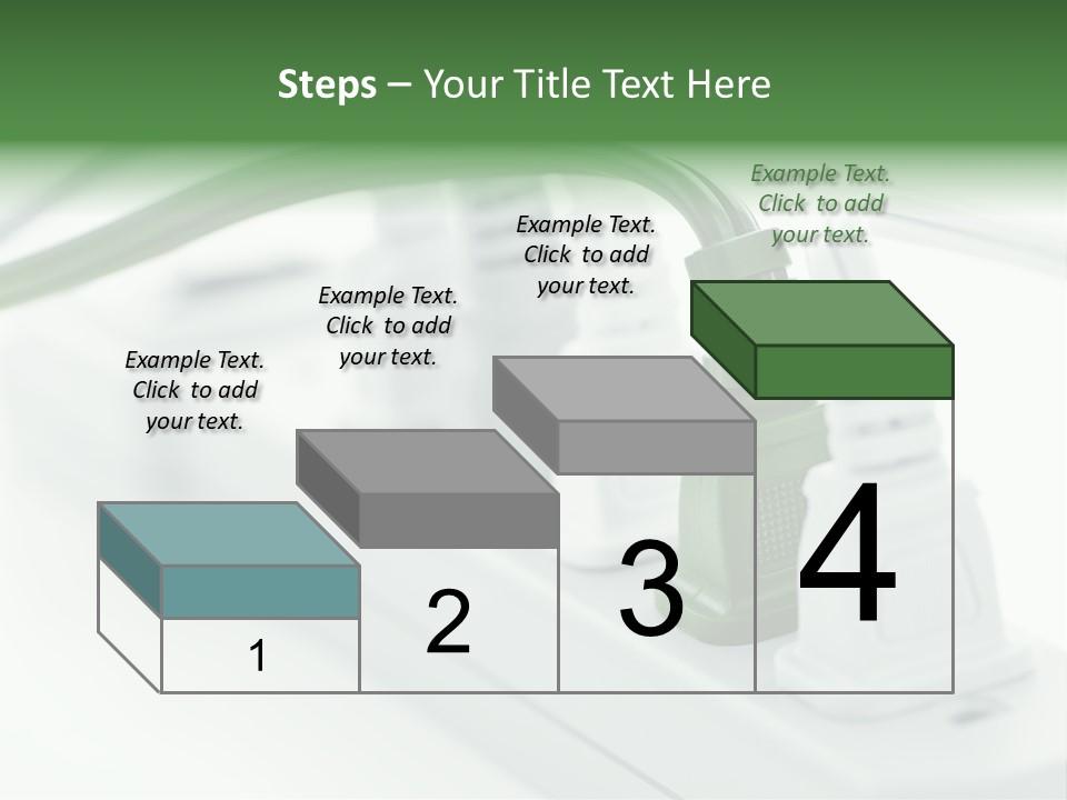Bar Green Protection PowerPoint Template