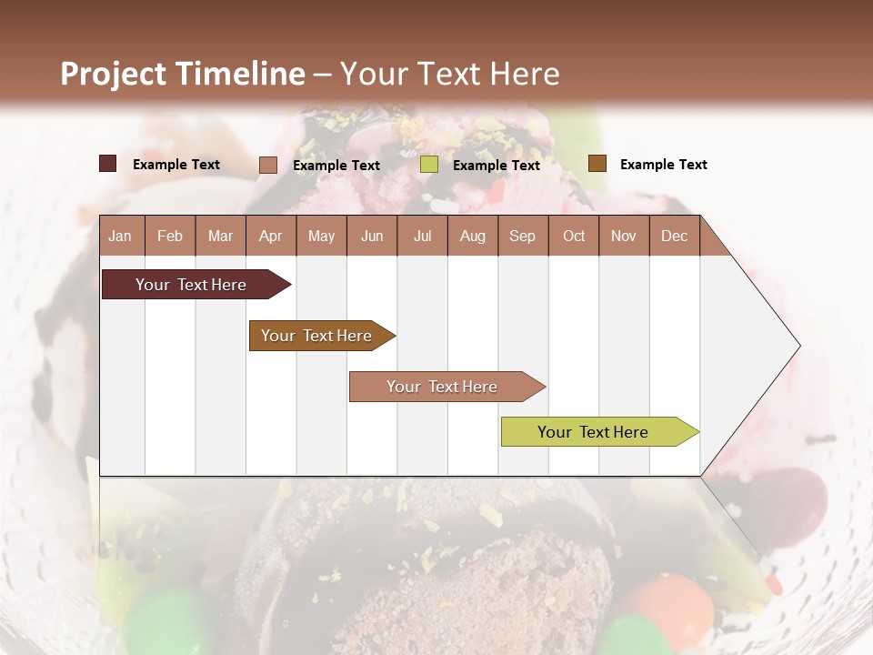 Ingredient Kiwi Dessert PowerPoint Template