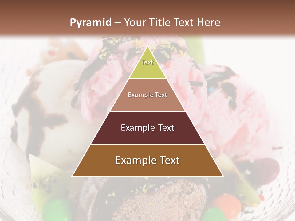 Ingredient Kiwi Dessert PowerPoint Template