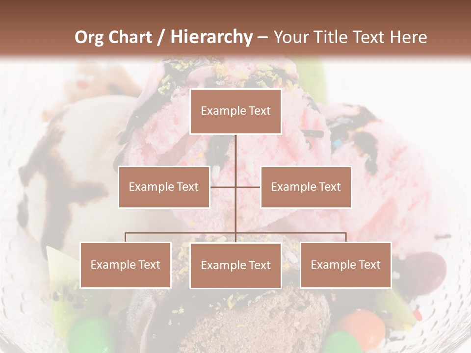 Ingredient Kiwi Dessert PowerPoint Template
