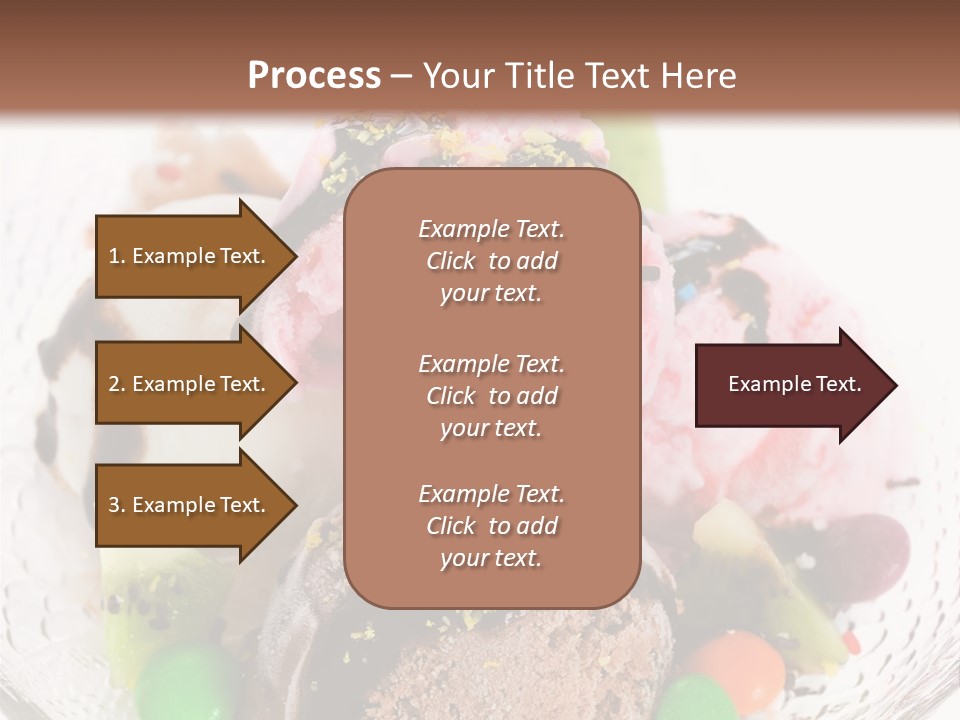 Ingredient Kiwi Dessert PowerPoint Template