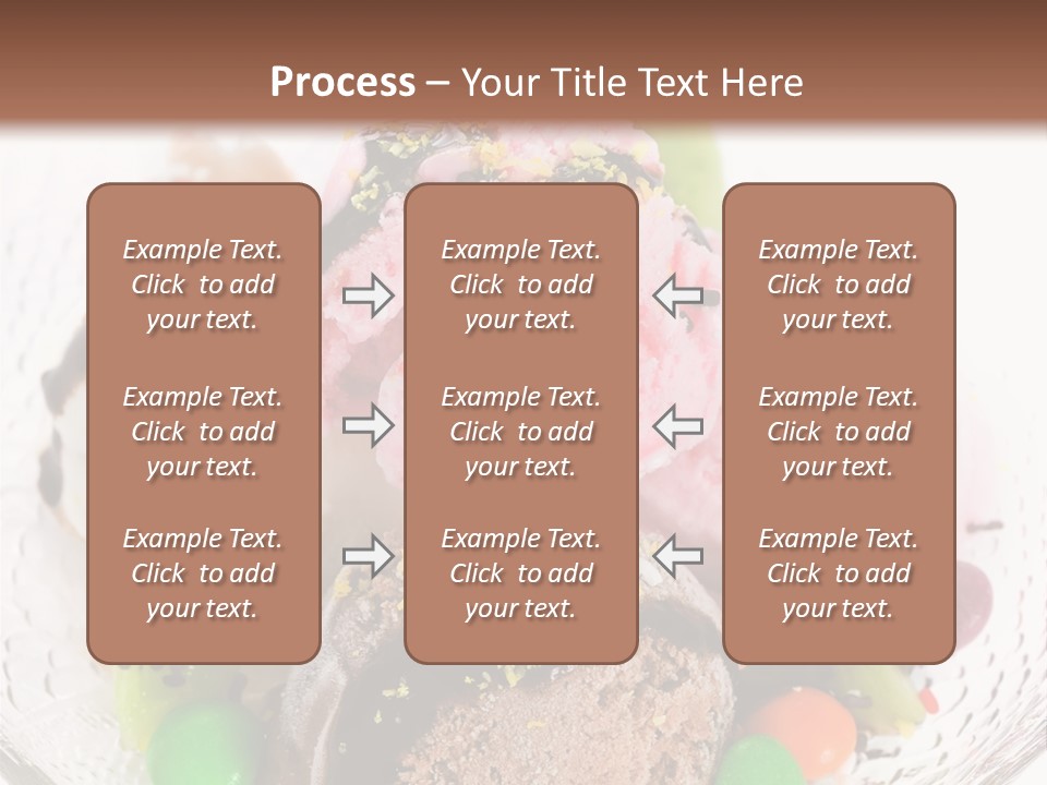 Ingredient Kiwi Dessert PowerPoint Template