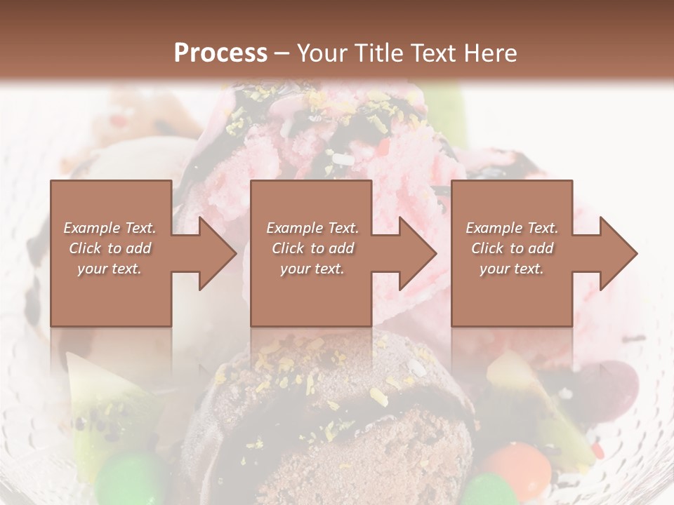Ingredient Kiwi Dessert PowerPoint Template