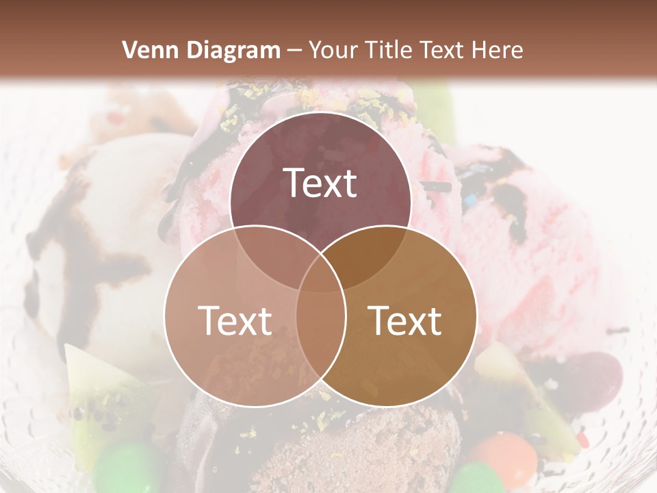 Ingredient Kiwi Dessert PowerPoint Template