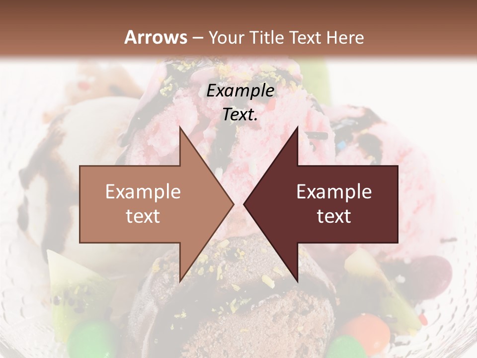 Ingredient Kiwi Dessert PowerPoint Template