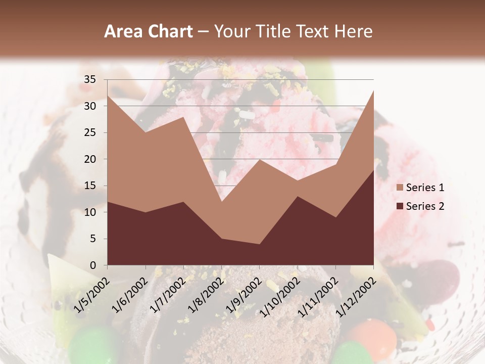 Ingredient Kiwi Dessert PowerPoint Template