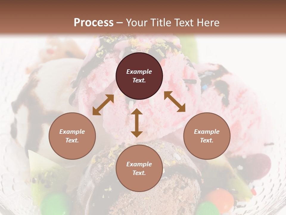 Ingredient Kiwi Dessert PowerPoint Template