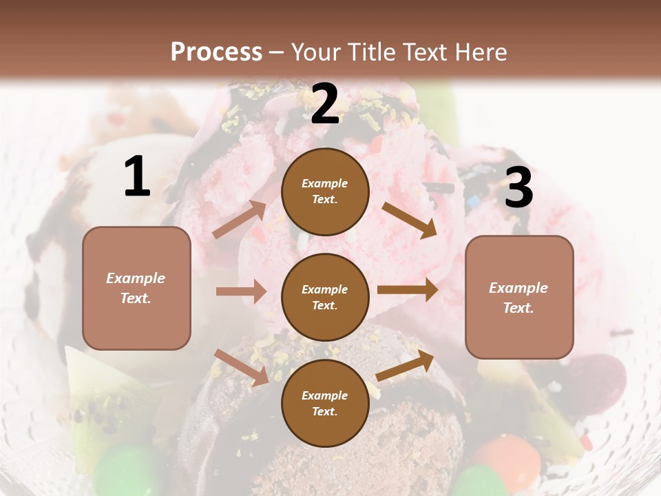 Ingredient Kiwi Dessert PowerPoint Template