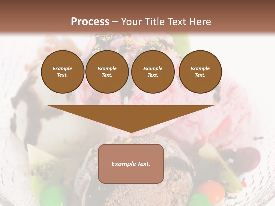Ingredient Kiwi Dessert PowerPoint Template