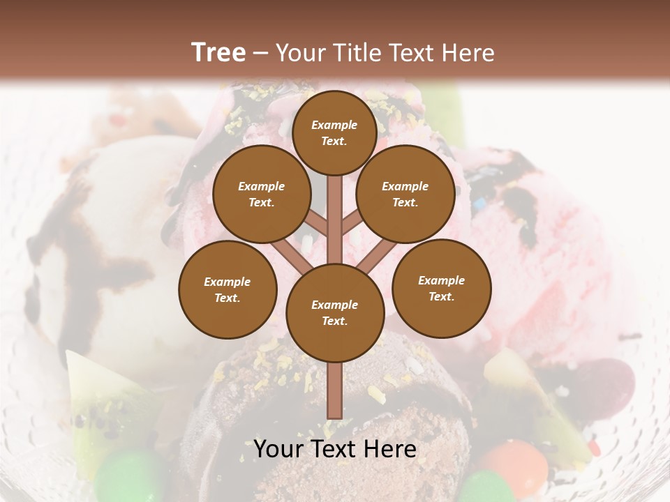 Ingredient Kiwi Dessert PowerPoint Template