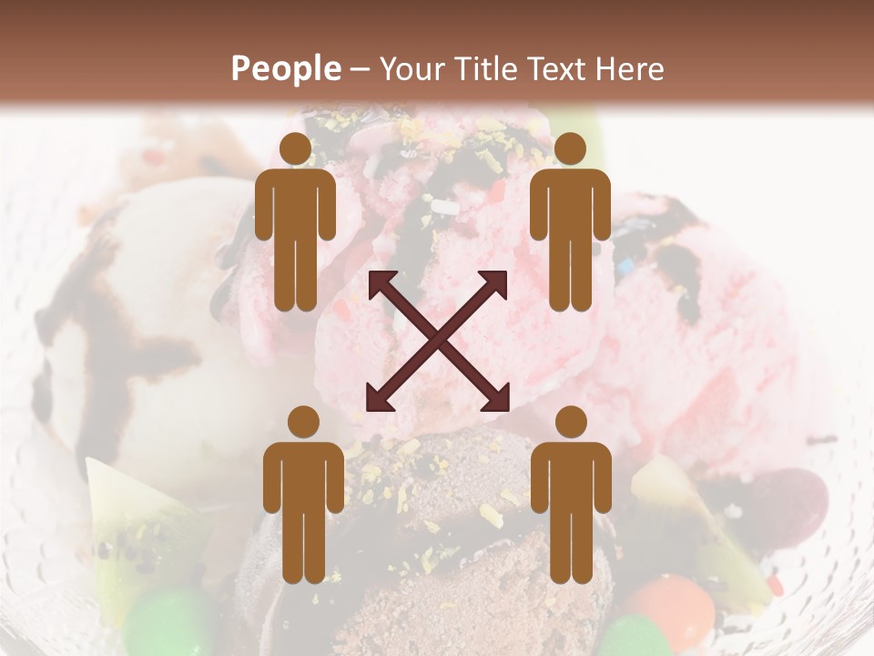 Ingredient Kiwi Dessert PowerPoint Template