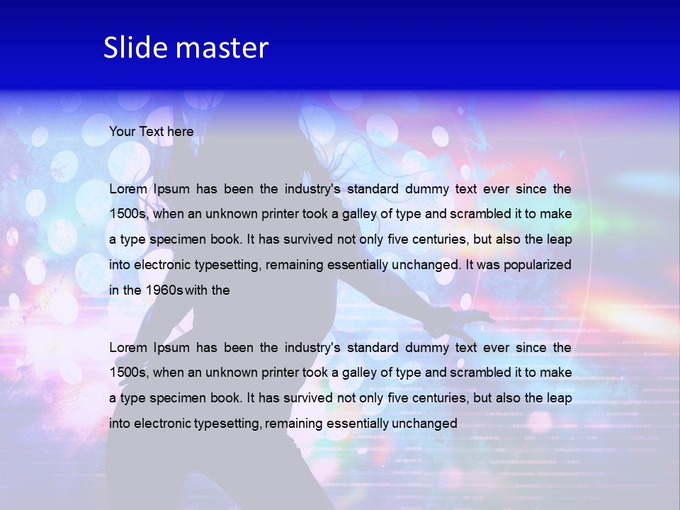 Design Energy Carefree PowerPoint Template