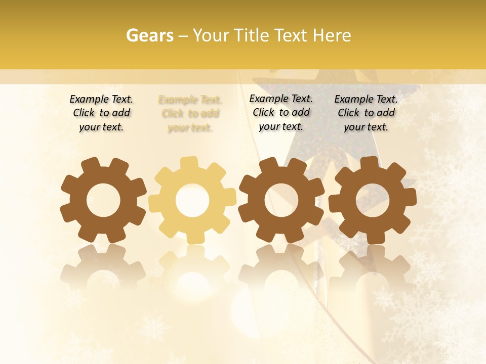 Conference Corporate Chair PowerPoint Template