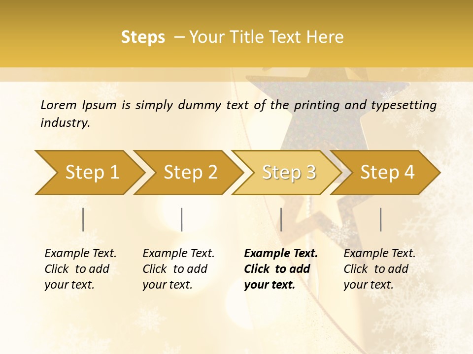 Conference Corporate Chair PowerPoint Template