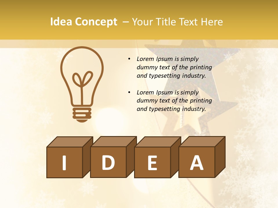 Conference Corporate Chair PowerPoint Template