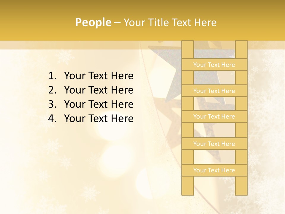 Conference Corporate Chair PowerPoint Template