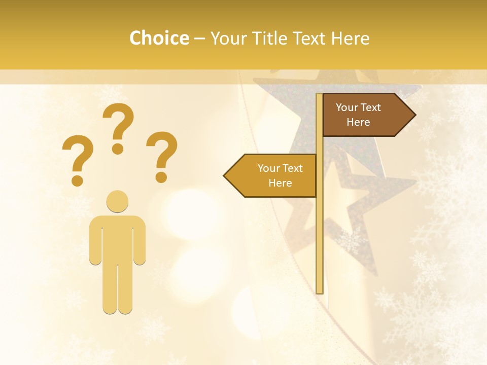 Conference Corporate Chair PowerPoint Template