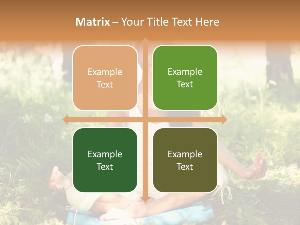 Smiling Girl Care PowerPoint Template