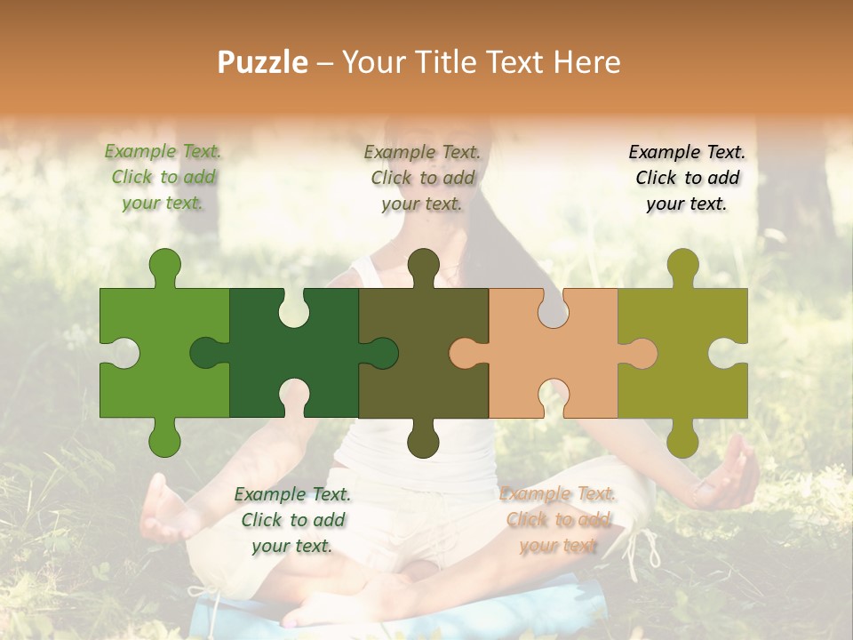 Smiling Girl Care PowerPoint Template