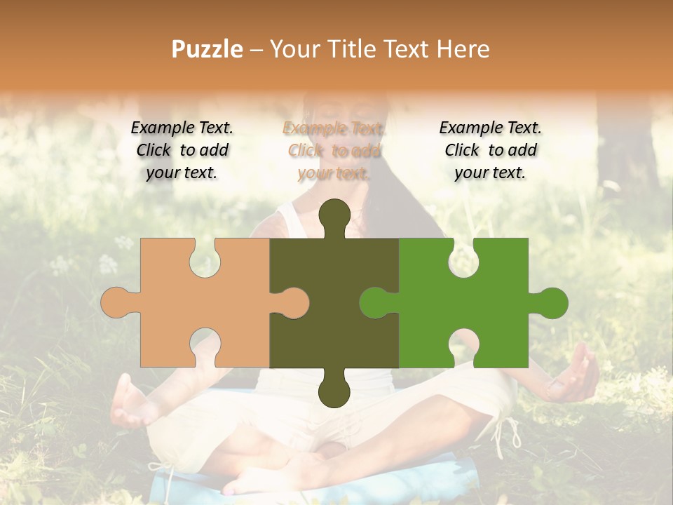 Smiling Girl Care PowerPoint Template