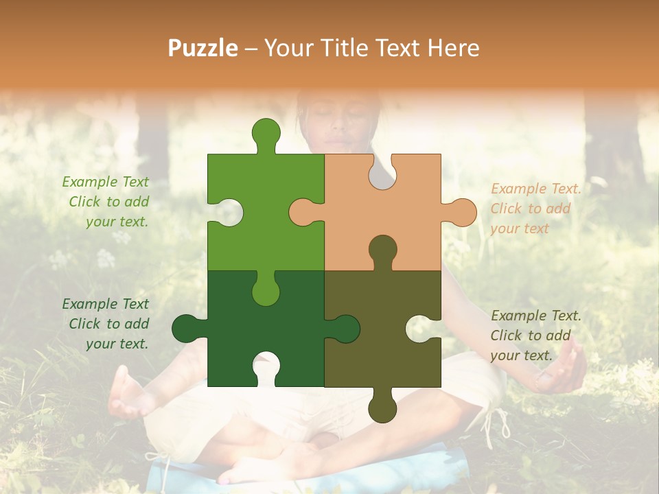 Smiling Girl Care PowerPoint Template