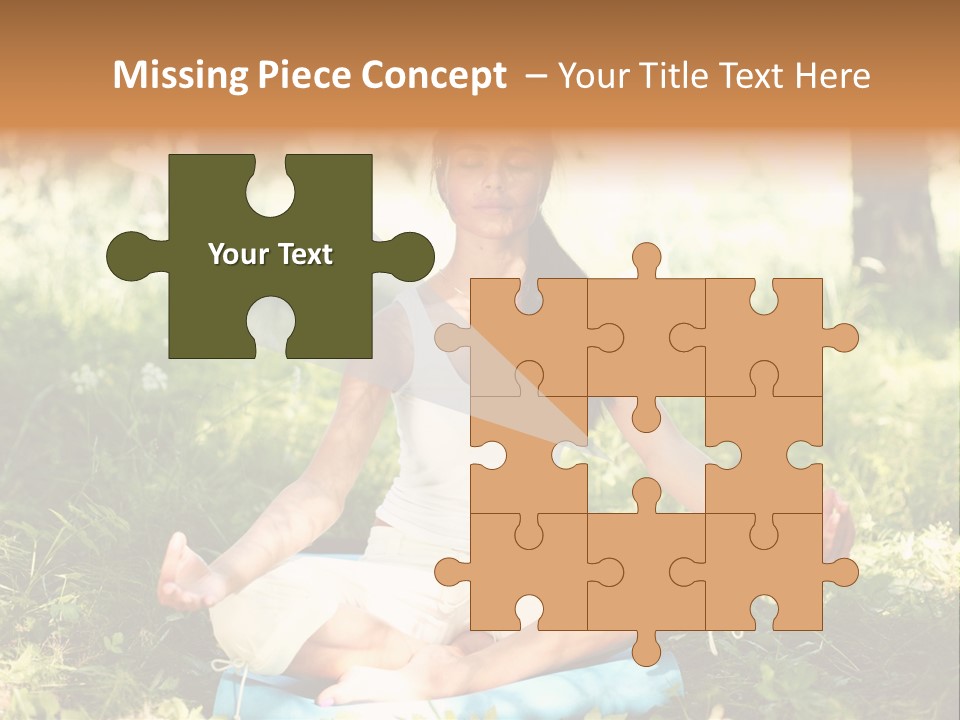 Smiling Girl Care PowerPoint Template