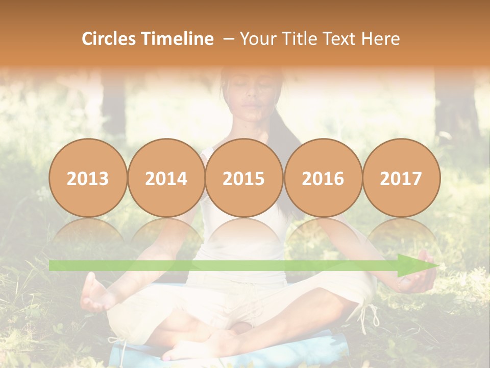 Smiling Girl Care PowerPoint Template