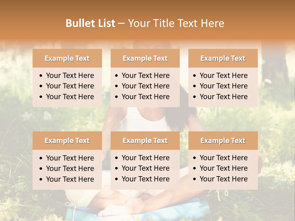 Smiling Girl Care PowerPoint Template