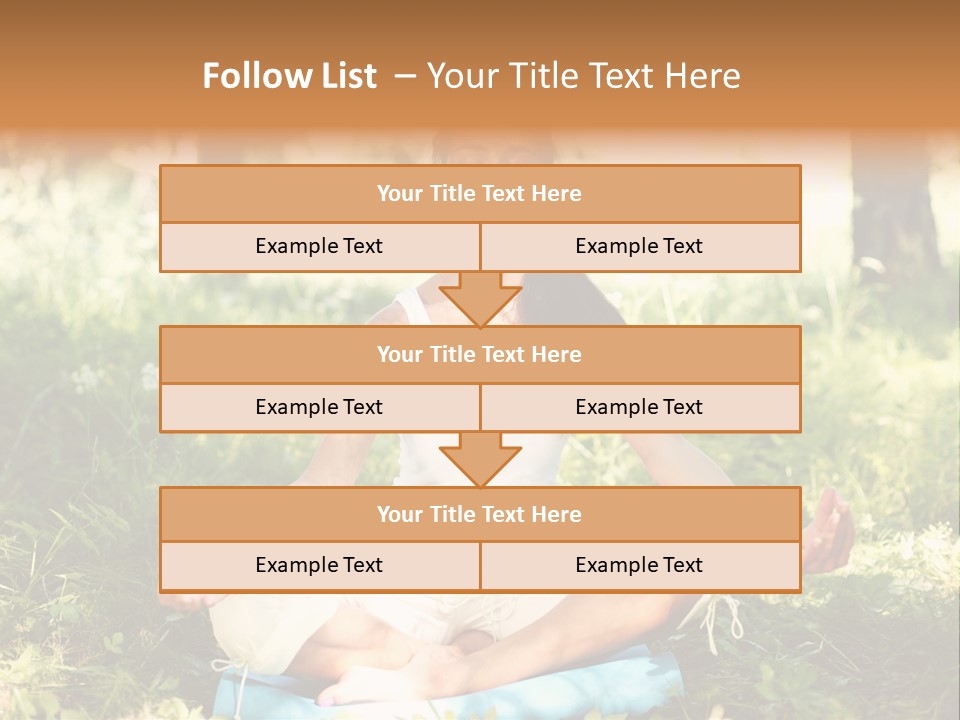Smiling Girl Care PowerPoint Template