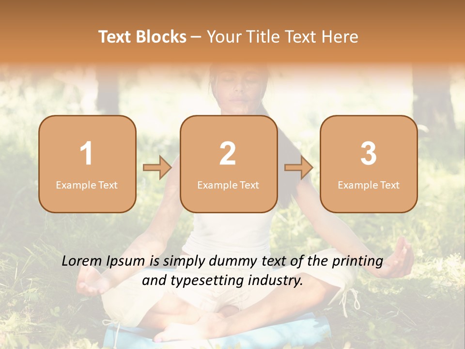 Smiling Girl Care PowerPoint Template