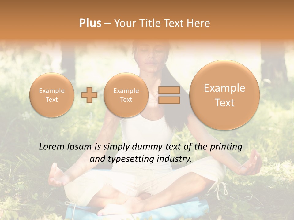 Smiling Girl Care PowerPoint Template