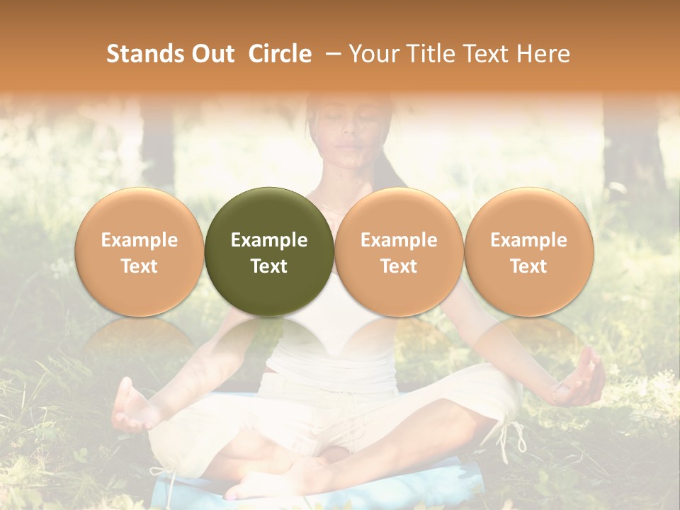 Smiling Girl Care PowerPoint Template