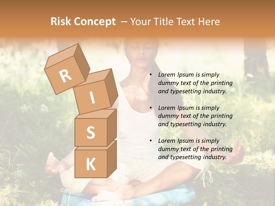 Smiling Girl Care PowerPoint Template