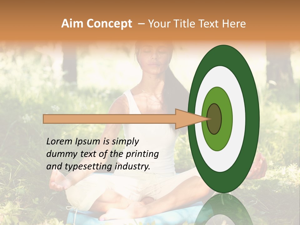 Smiling Girl Care PowerPoint Template