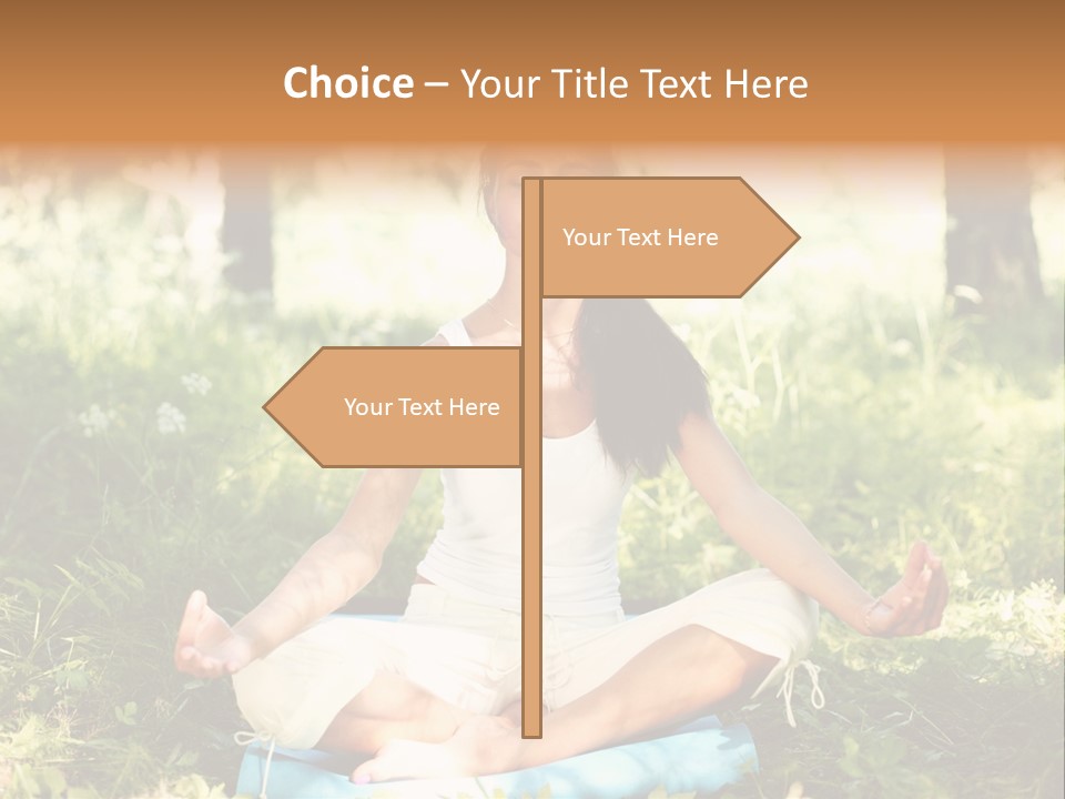 Smiling Girl Care PowerPoint Template