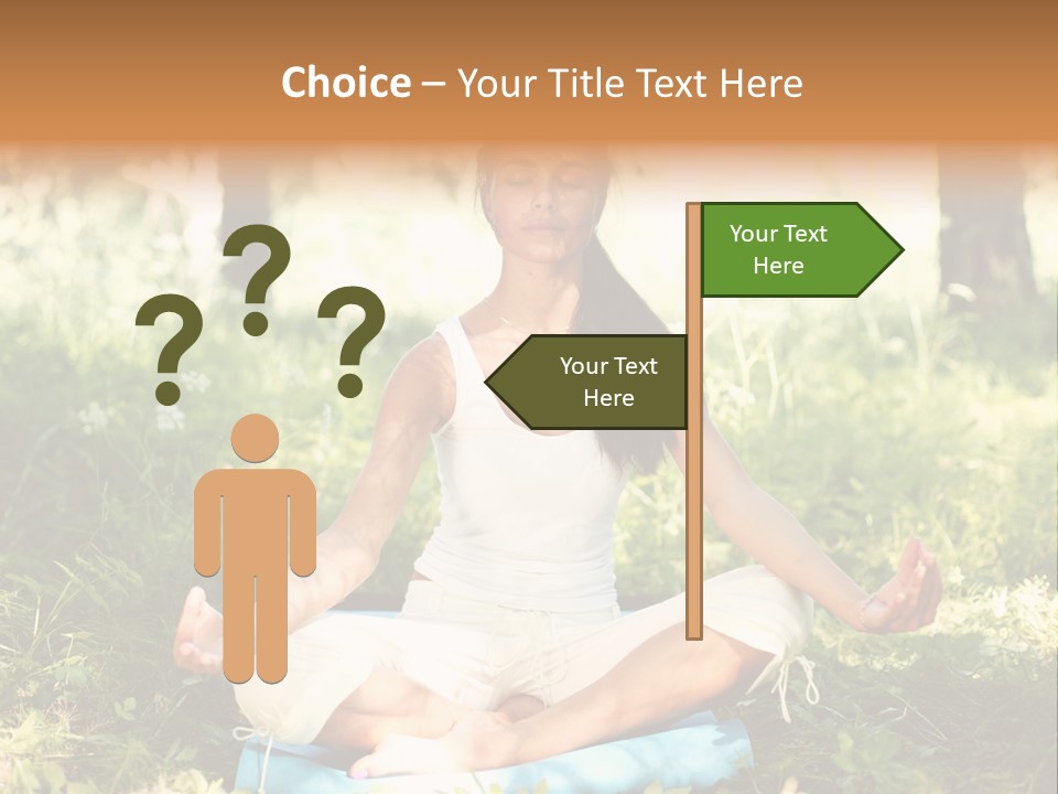 Smiling Girl Care PowerPoint Template