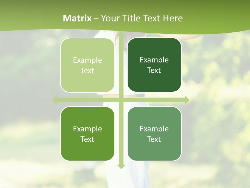 Healthy Fresh Hands PowerPoint Template