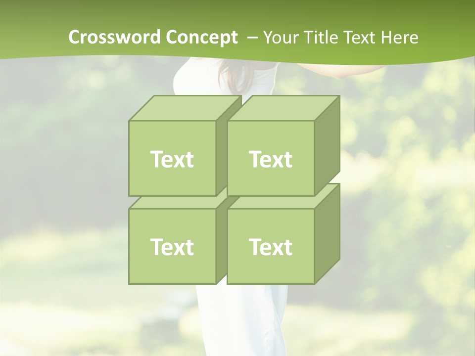 Healthy Fresh Hands PowerPoint Template
