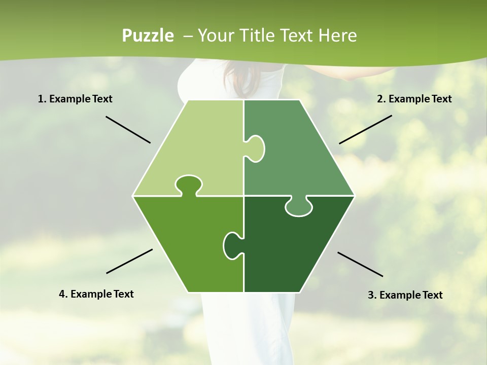 Healthy Fresh Hands PowerPoint Template