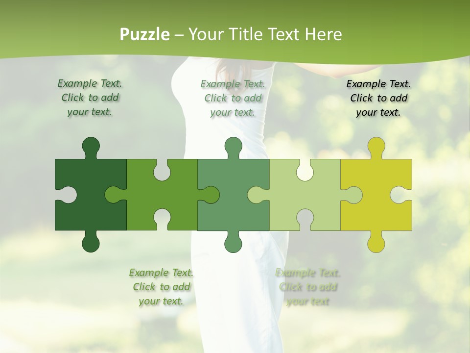 Healthy Fresh Hands PowerPoint Template