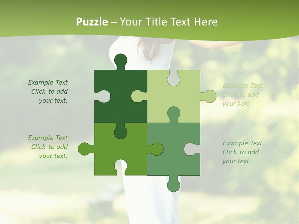 Healthy Fresh Hands PowerPoint Template