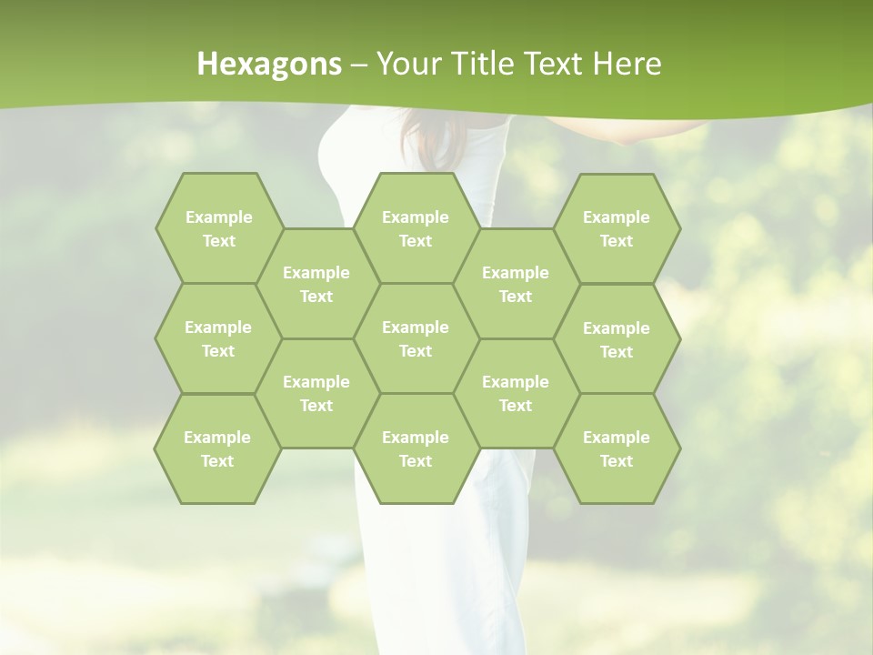 Healthy Fresh Hands PowerPoint Template