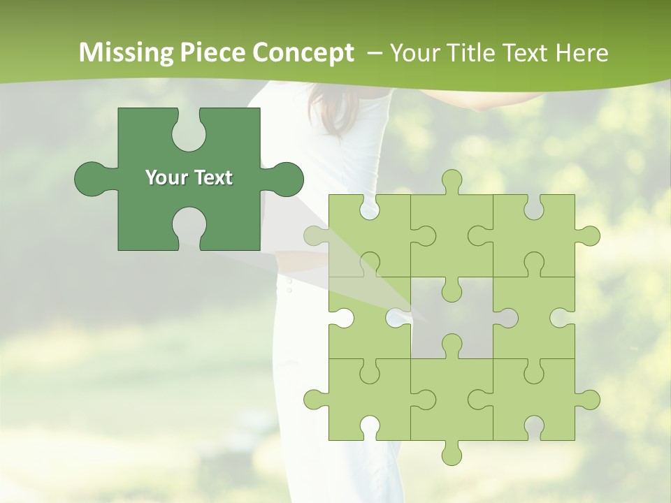 Healthy Fresh Hands PowerPoint Template