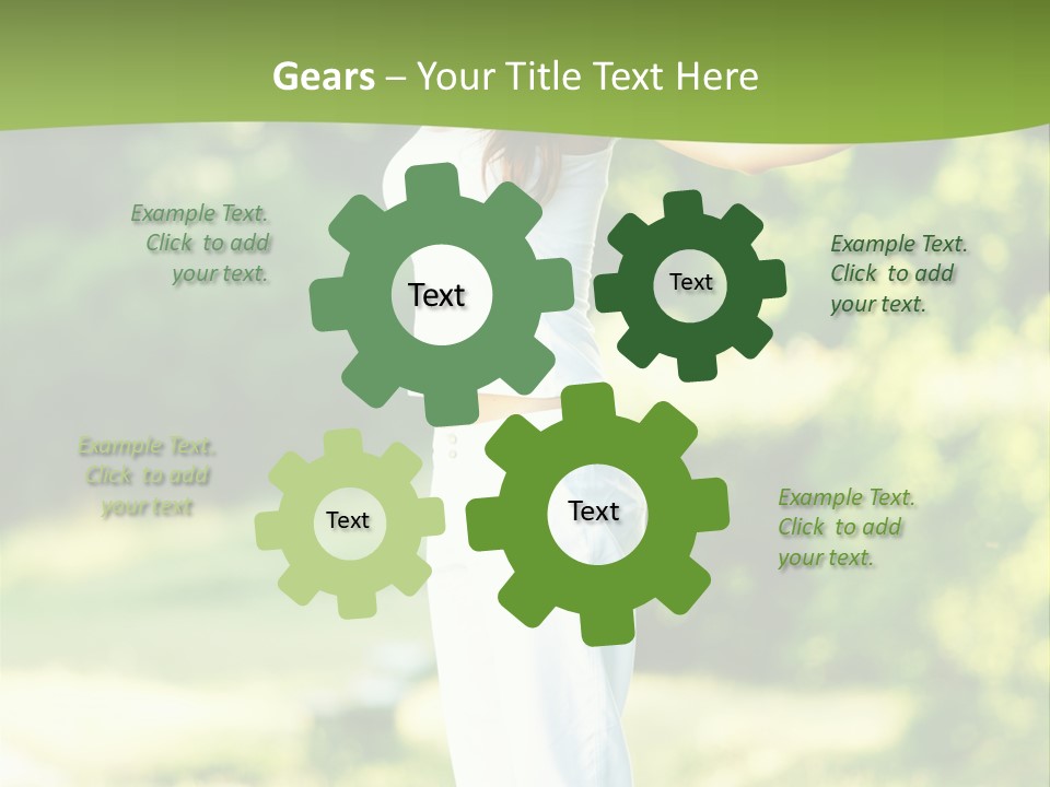 Healthy Fresh Hands PowerPoint Template