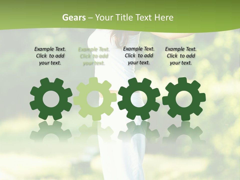 Healthy Fresh Hands PowerPoint Template