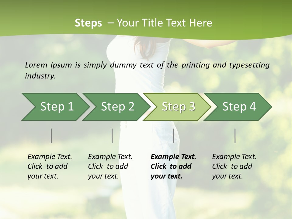 Healthy Fresh Hands PowerPoint Template