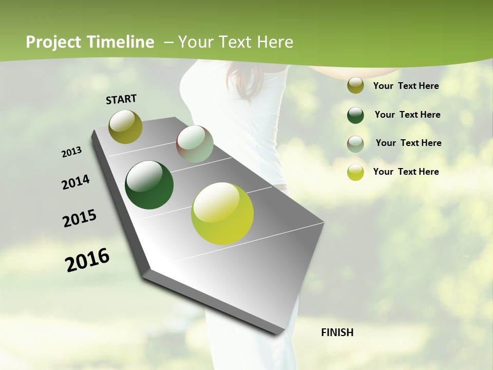 Healthy Fresh Hands PowerPoint Template