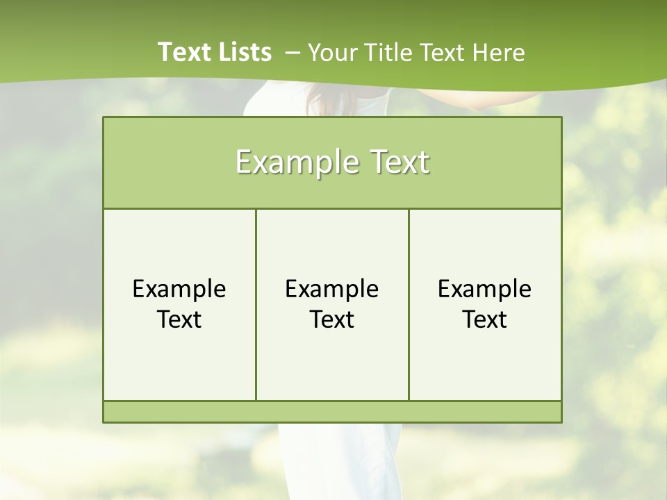 Healthy Fresh Hands PowerPoint Template