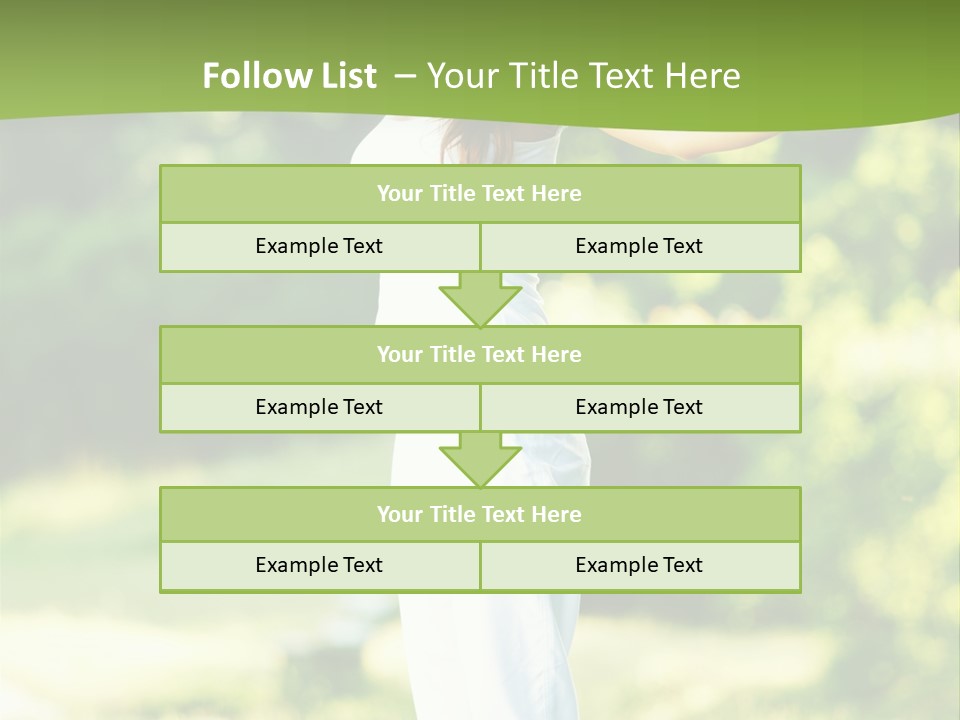 Healthy Fresh Hands PowerPoint Template